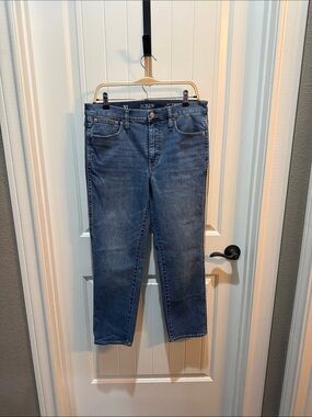 J. Crew Mid Wash Blue Straight Leg Jeans